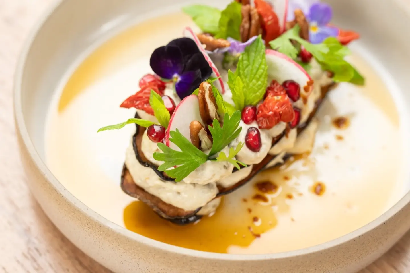 متبل الباذنجان المدخن