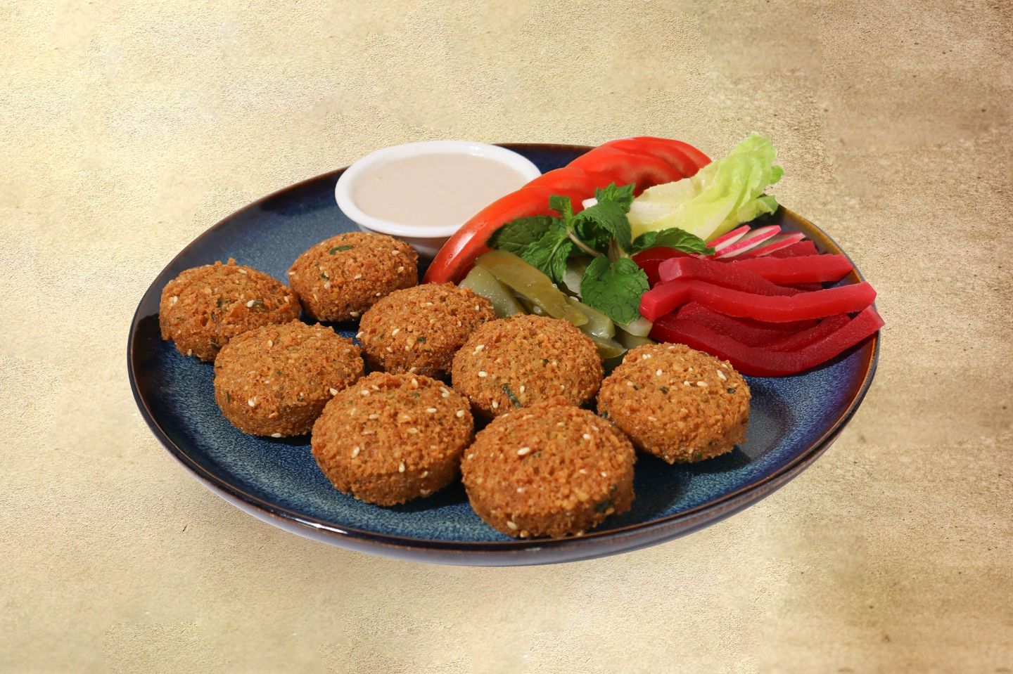 طبق فلافل