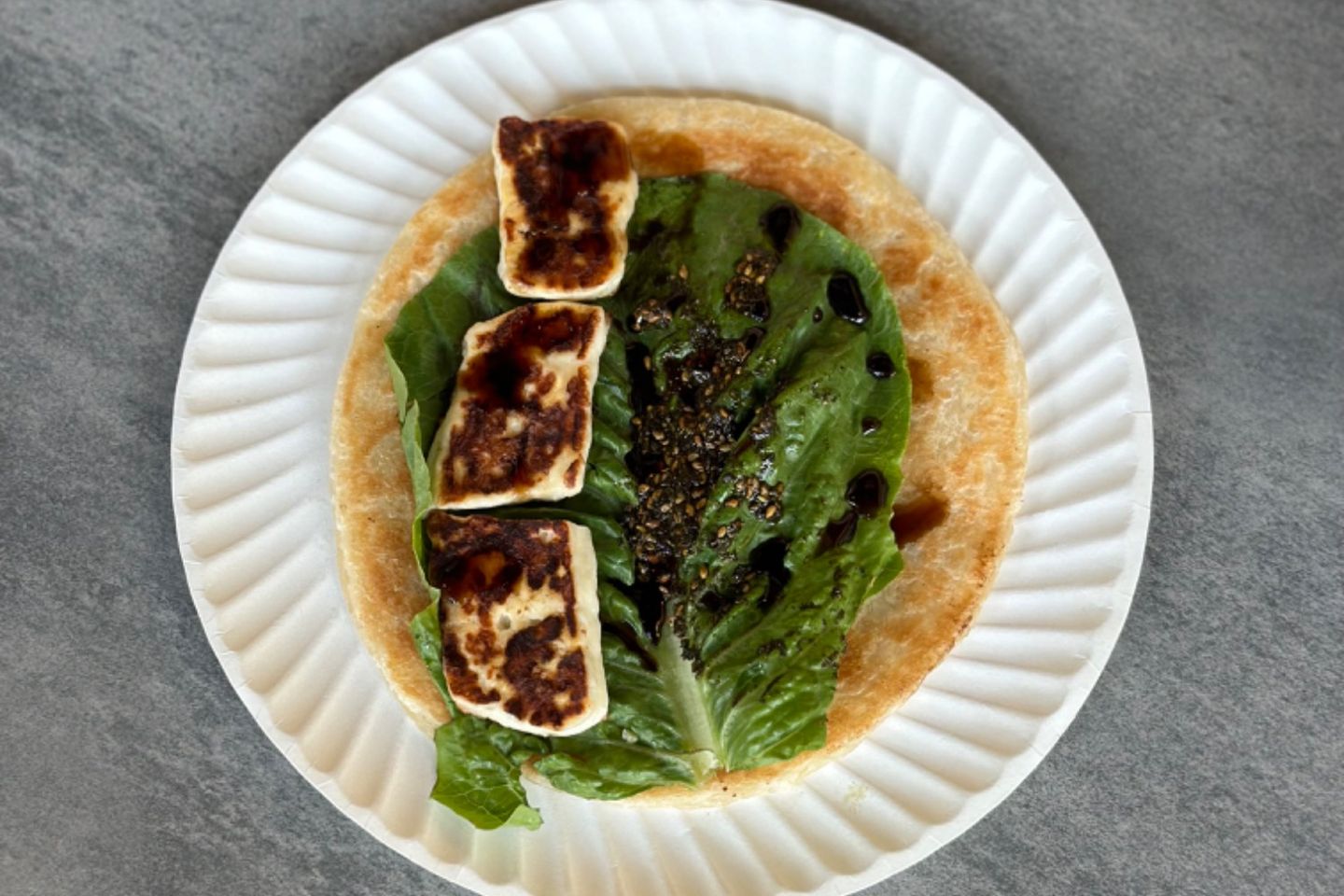 Halloumi Cheese Chapati