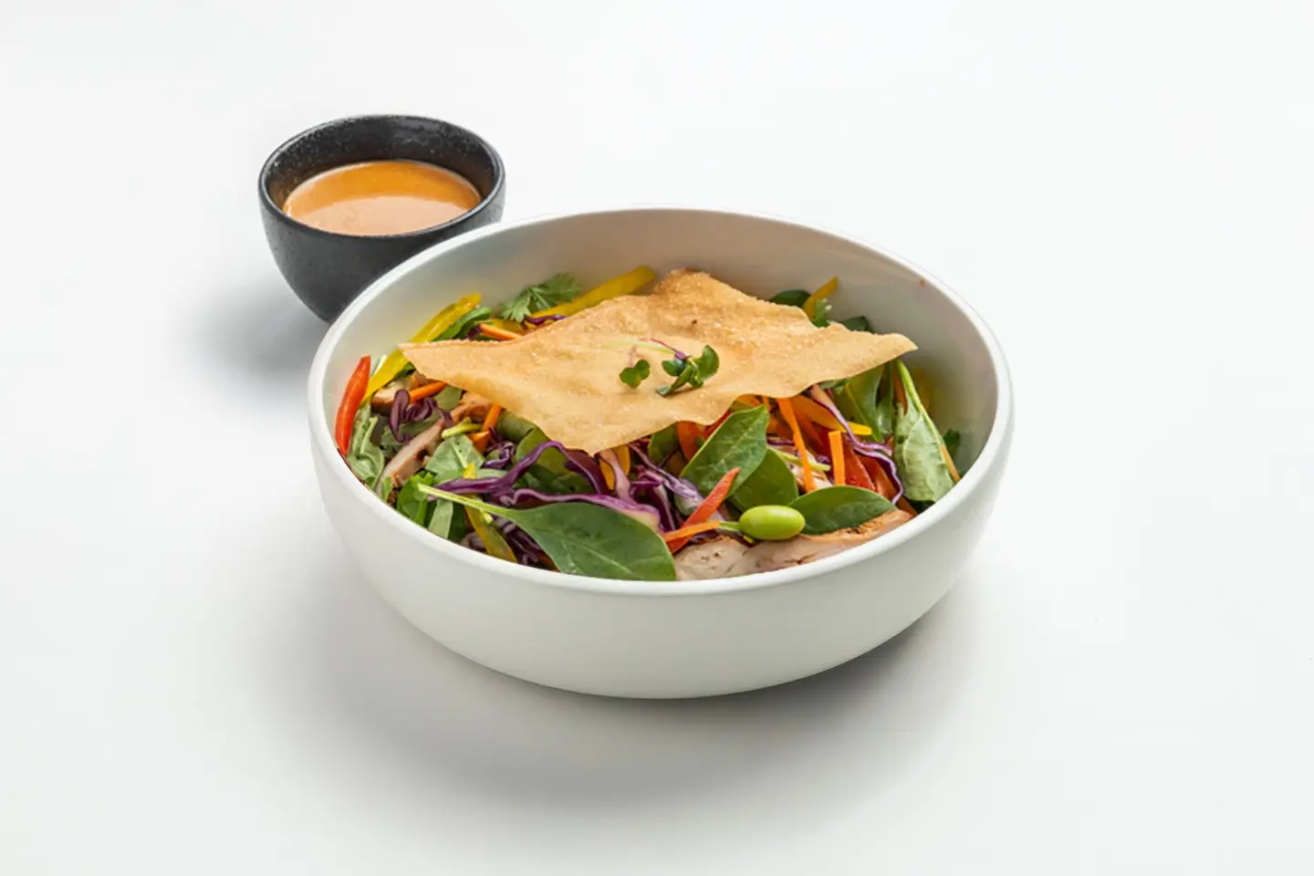 سلطة آسيوية بالدجاج من هبة فرحات