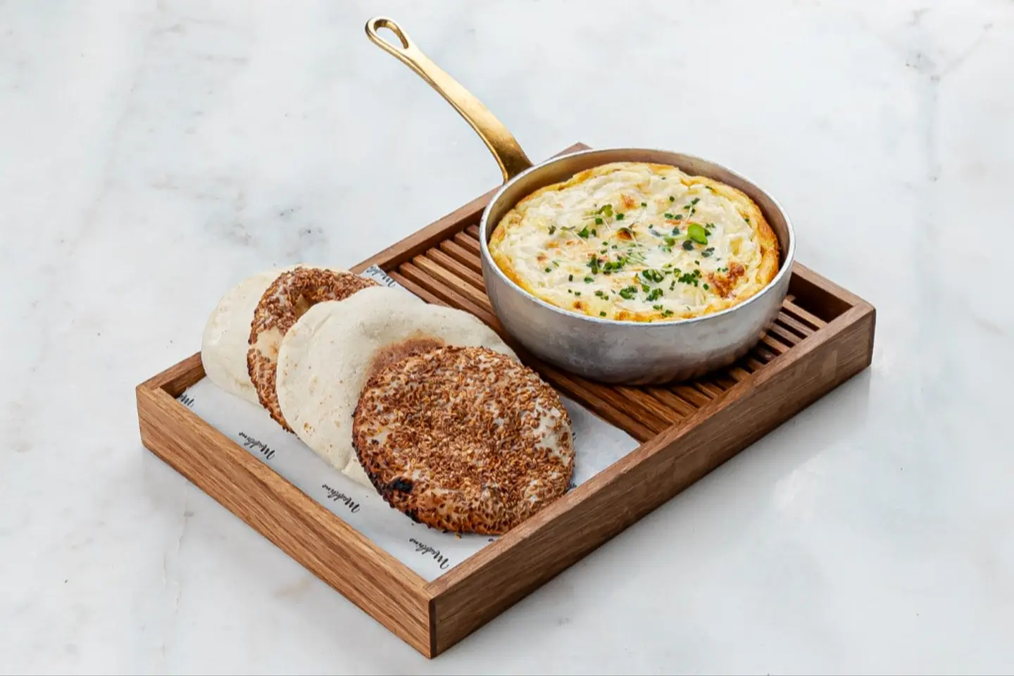 بيض كريمي بالفرن