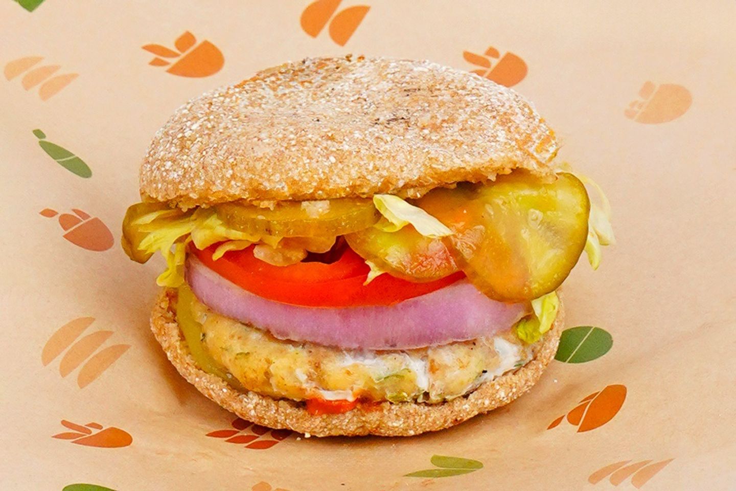 Chicken Cheese Burger Sandwich