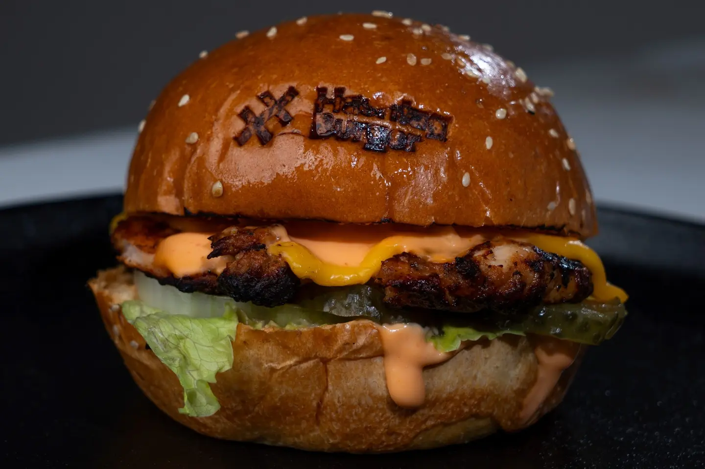 Chicken Hashtag Burger