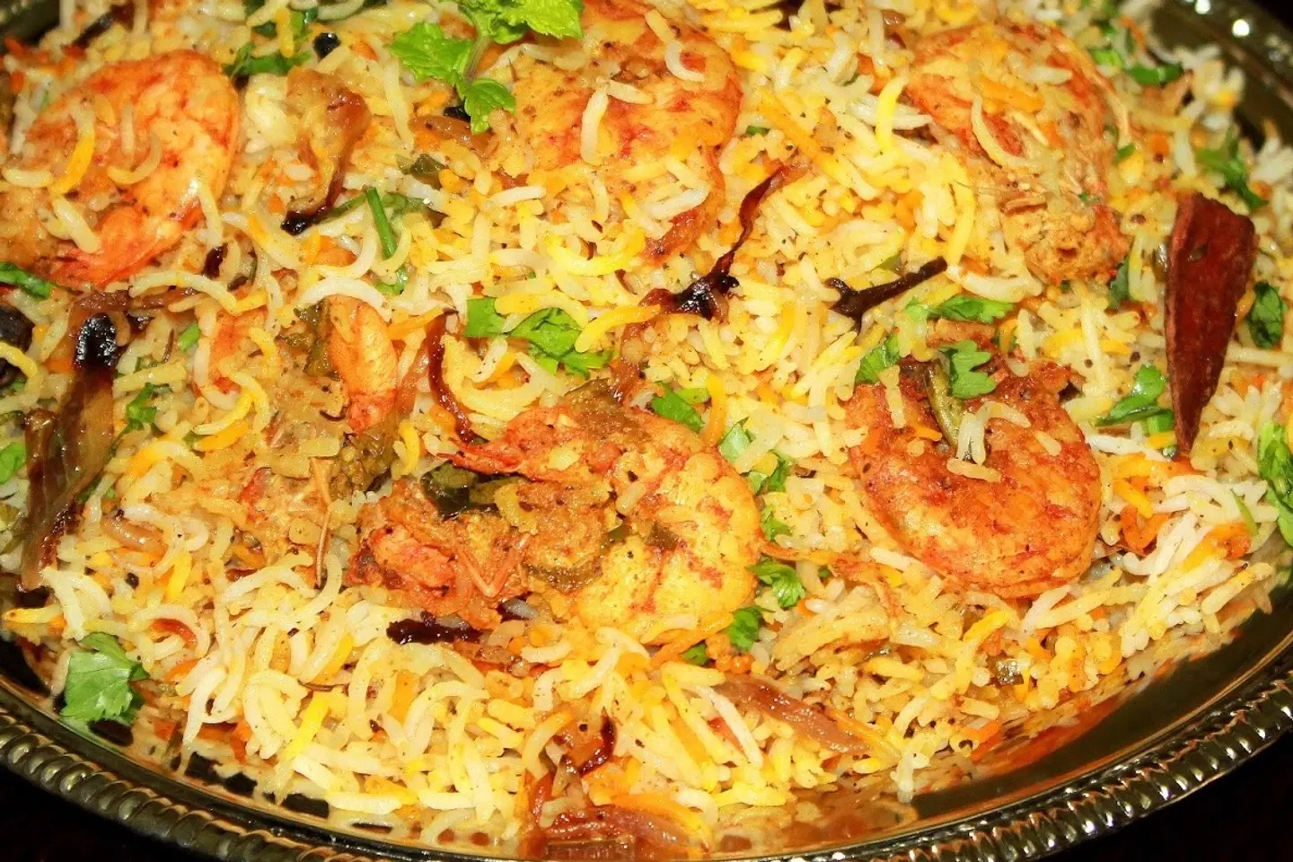 برياني روبيان