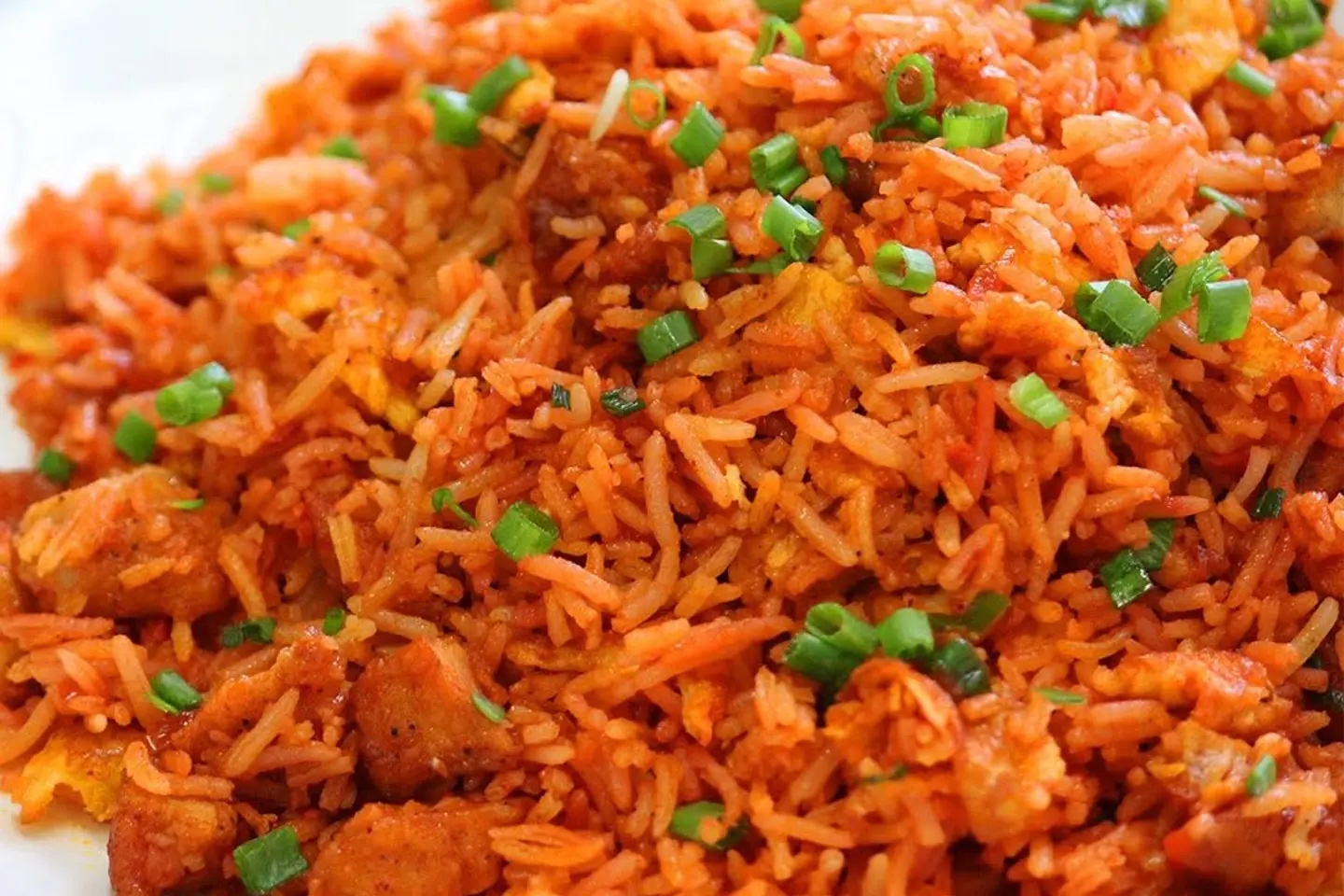 أرز مقلي بالدجاج شيزوان