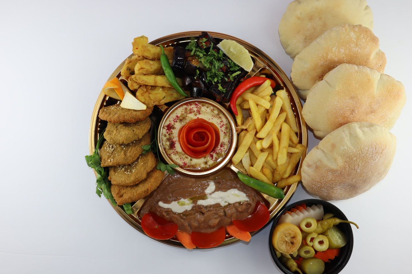 طبق مشکل فلفلة - طبق مشکل فلفلة كبير