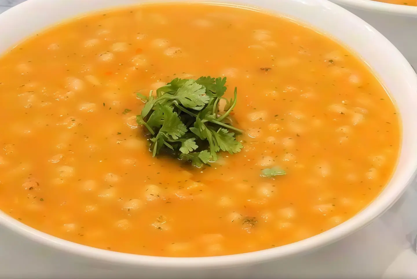 شوربة حب لحم غنم