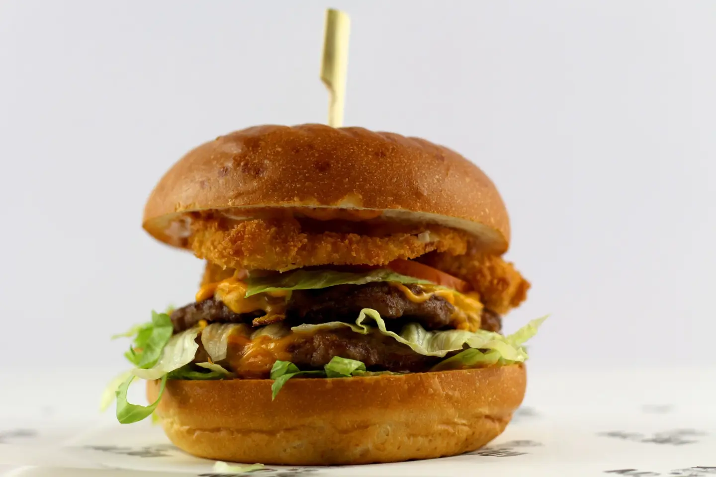Mr Bun Beef Burger
