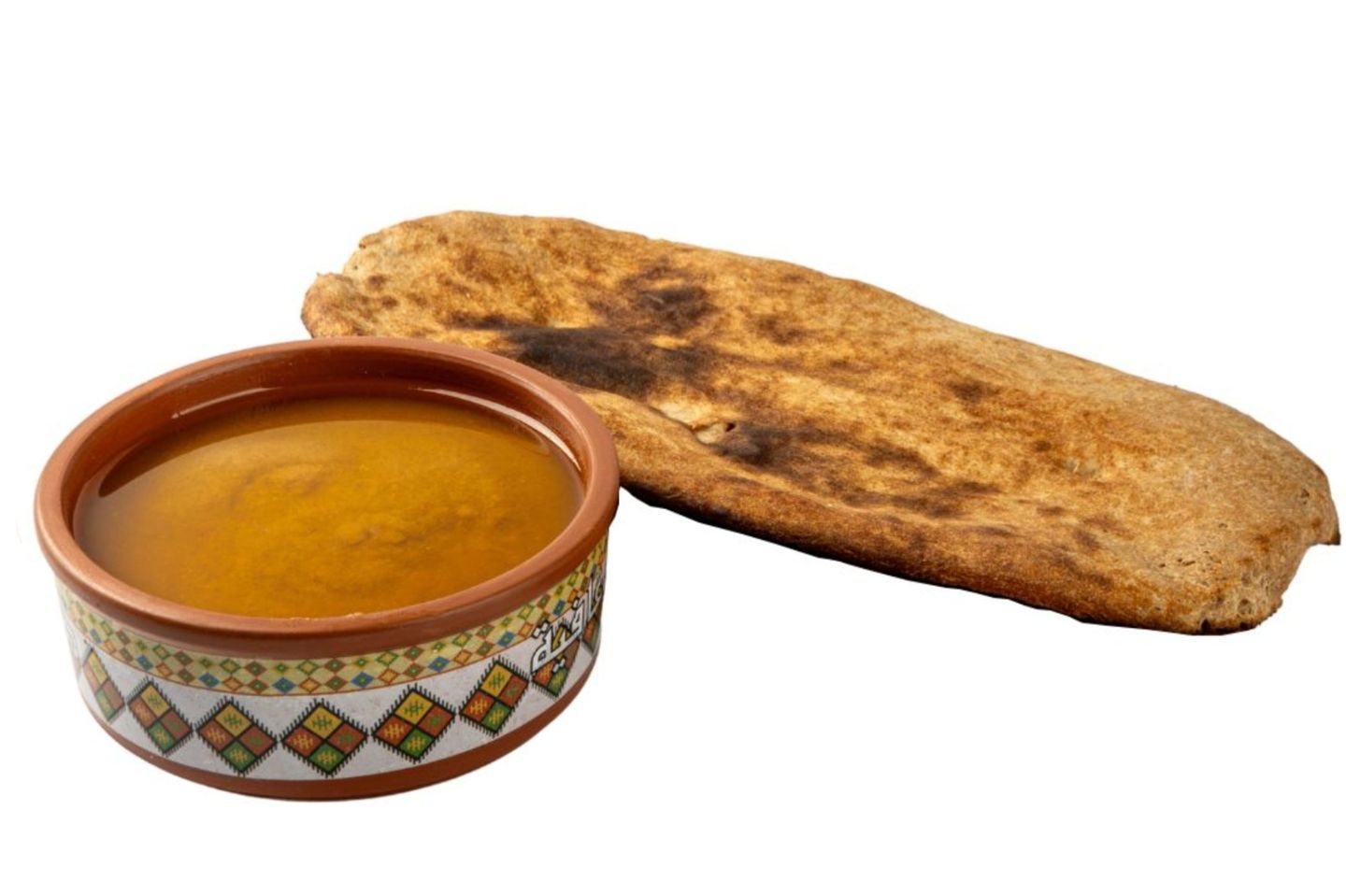 خبزة دوح +رضيفة وسمن