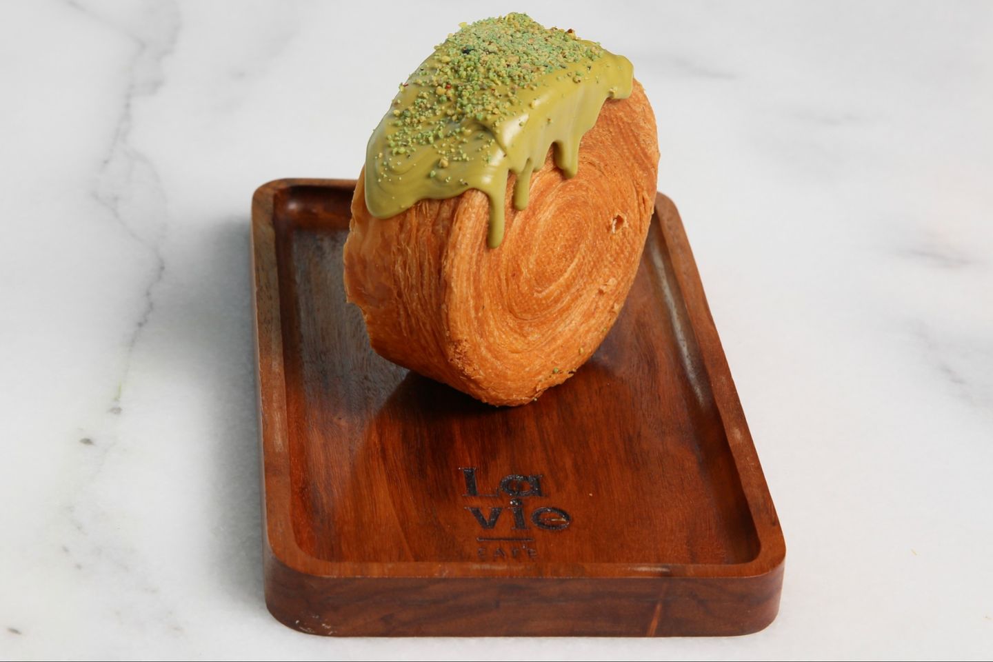 Pistachio Croissant Roll