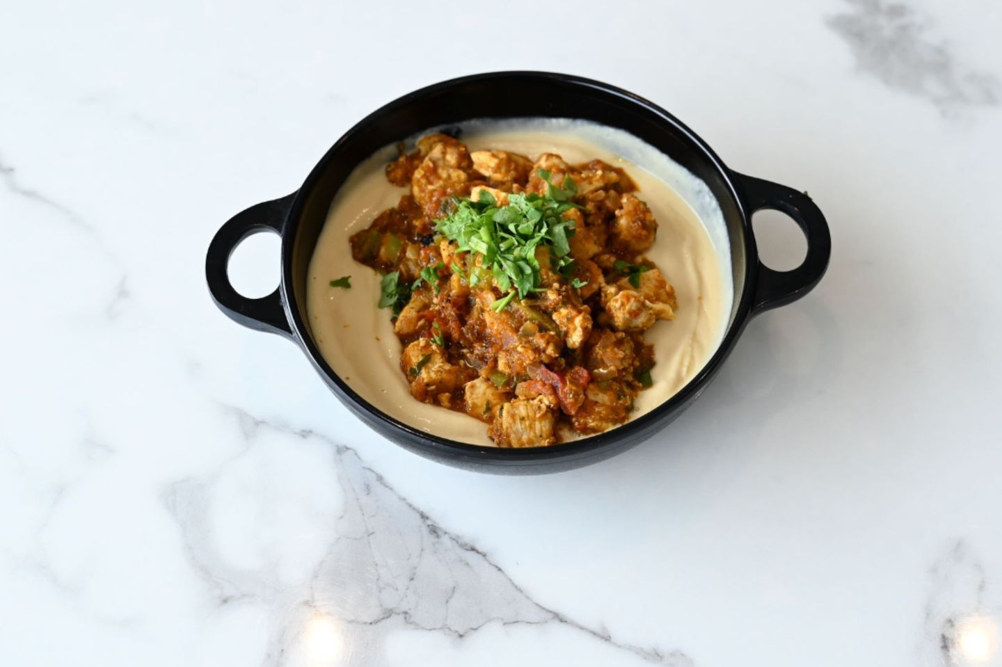 Chicken Fajita With Hummus
