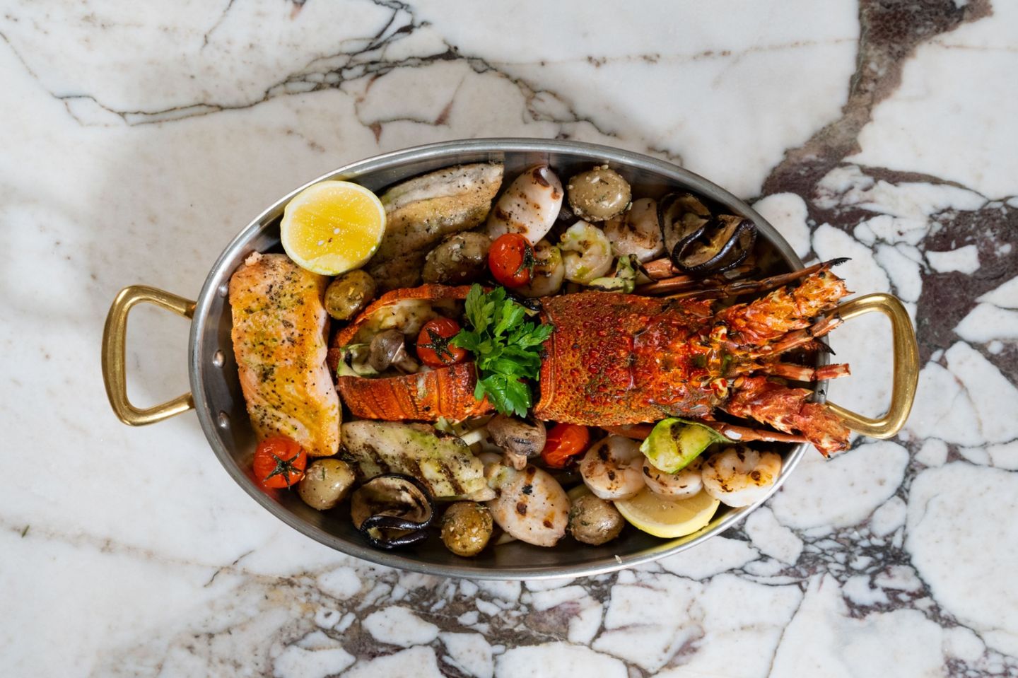 Mixed Grilled Seafood To Share
