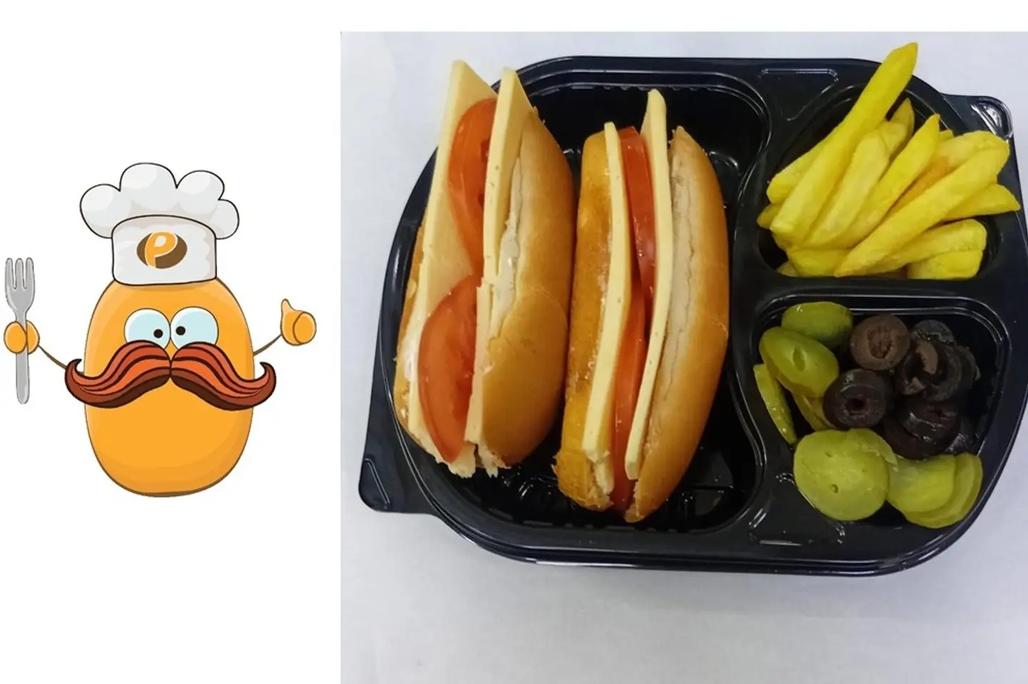 Roumi Cheese Sandwich Meal