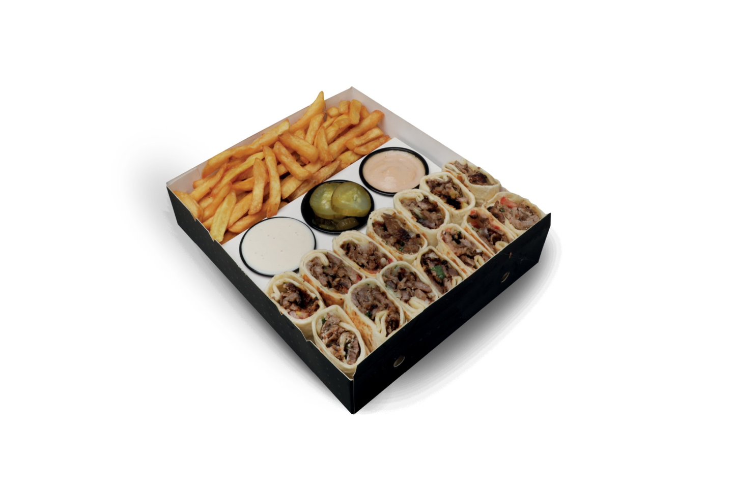 شاورما عربي دبل لحم