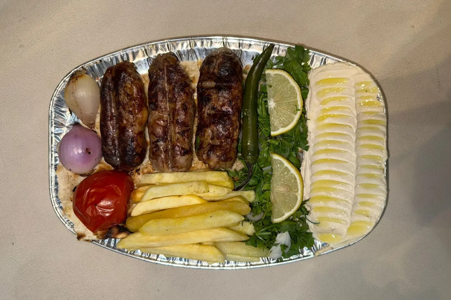 كباب طرب لحم ۳ أسياخ