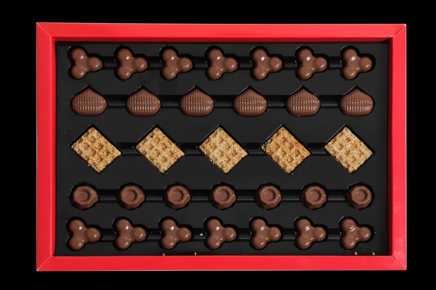 Wabel Red Chocolate Box