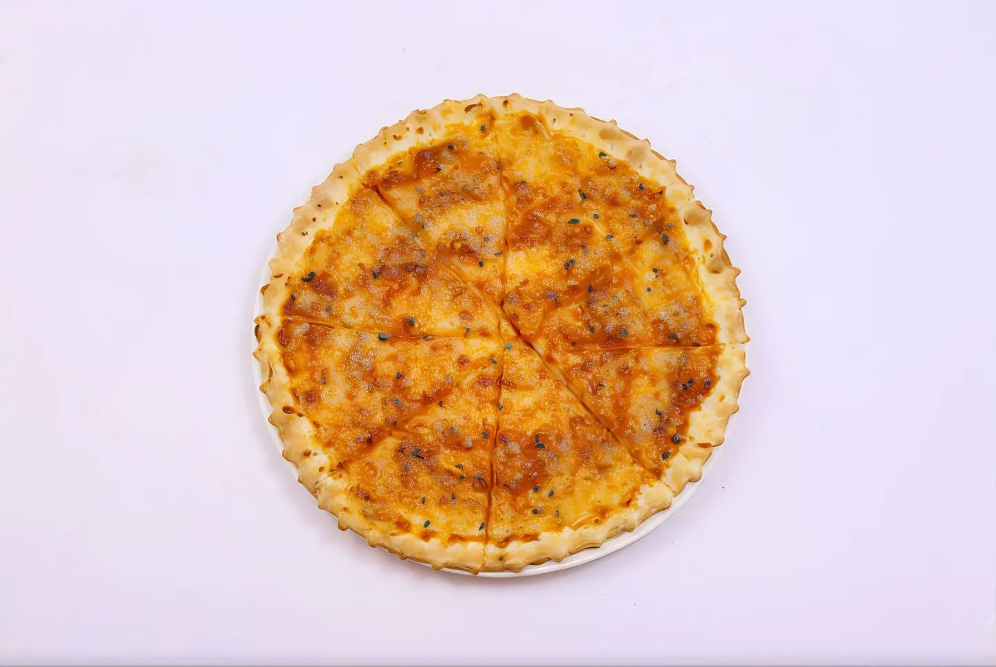 Muhammara And Cheese Manoushe