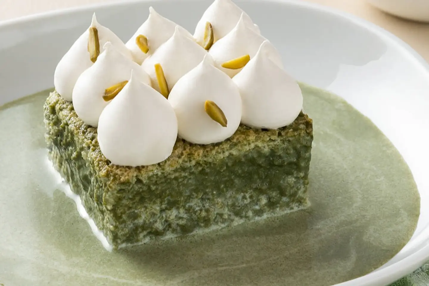 Pistachio Milk Cake