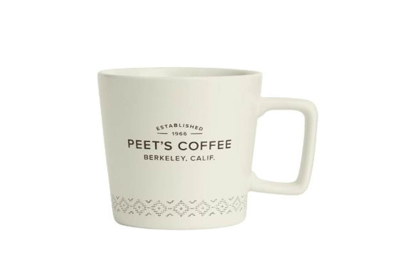 Peet's Coffee Mug 16oz Cream