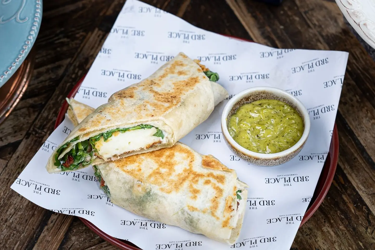 Halloumi Wrap