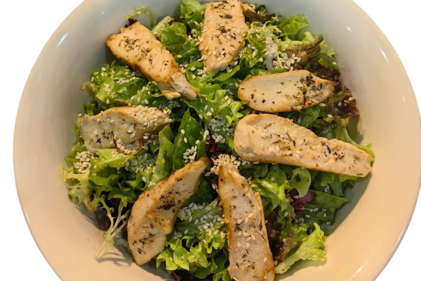Olio Sesame Tuscana Salad With Chicken