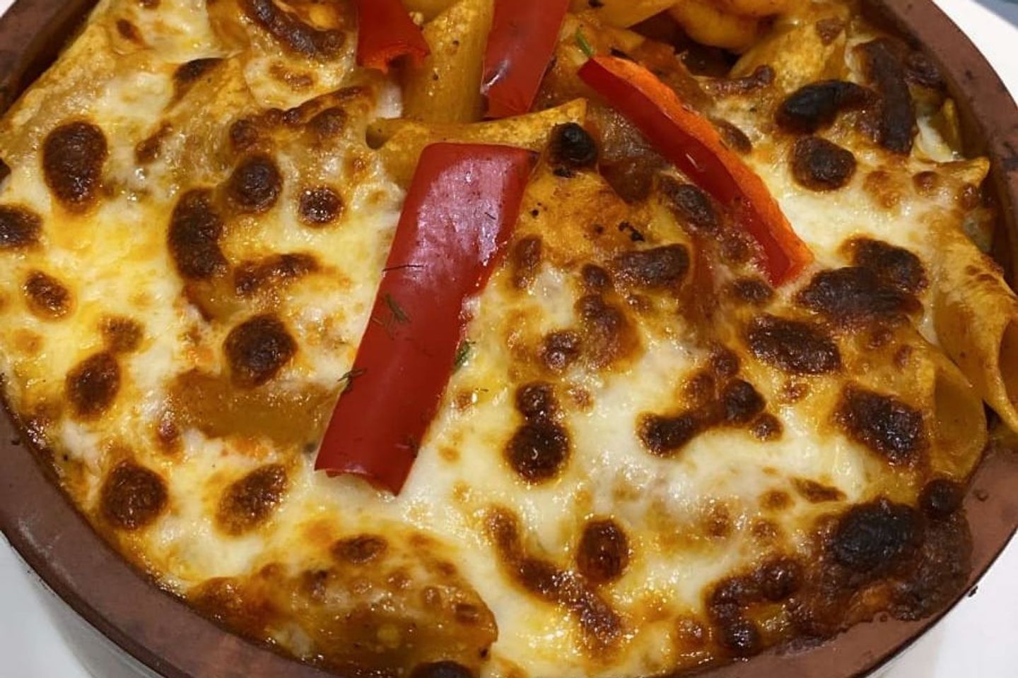 معكرونة روبيان صغير - معكرونه روبيان كبير