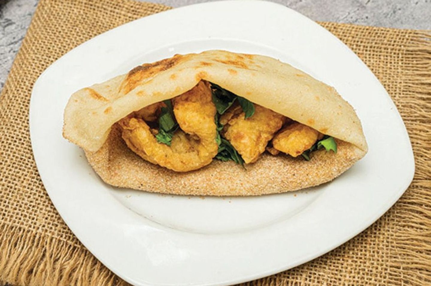 ساندوش حبار مقلي