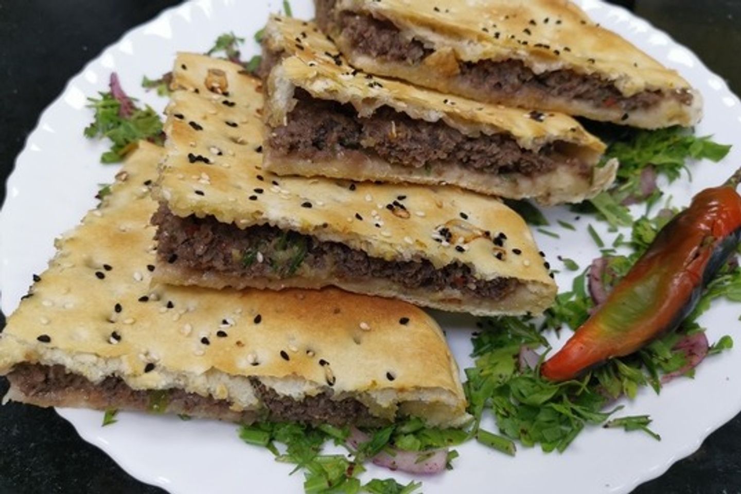 حواوشي اسكندراني لحم