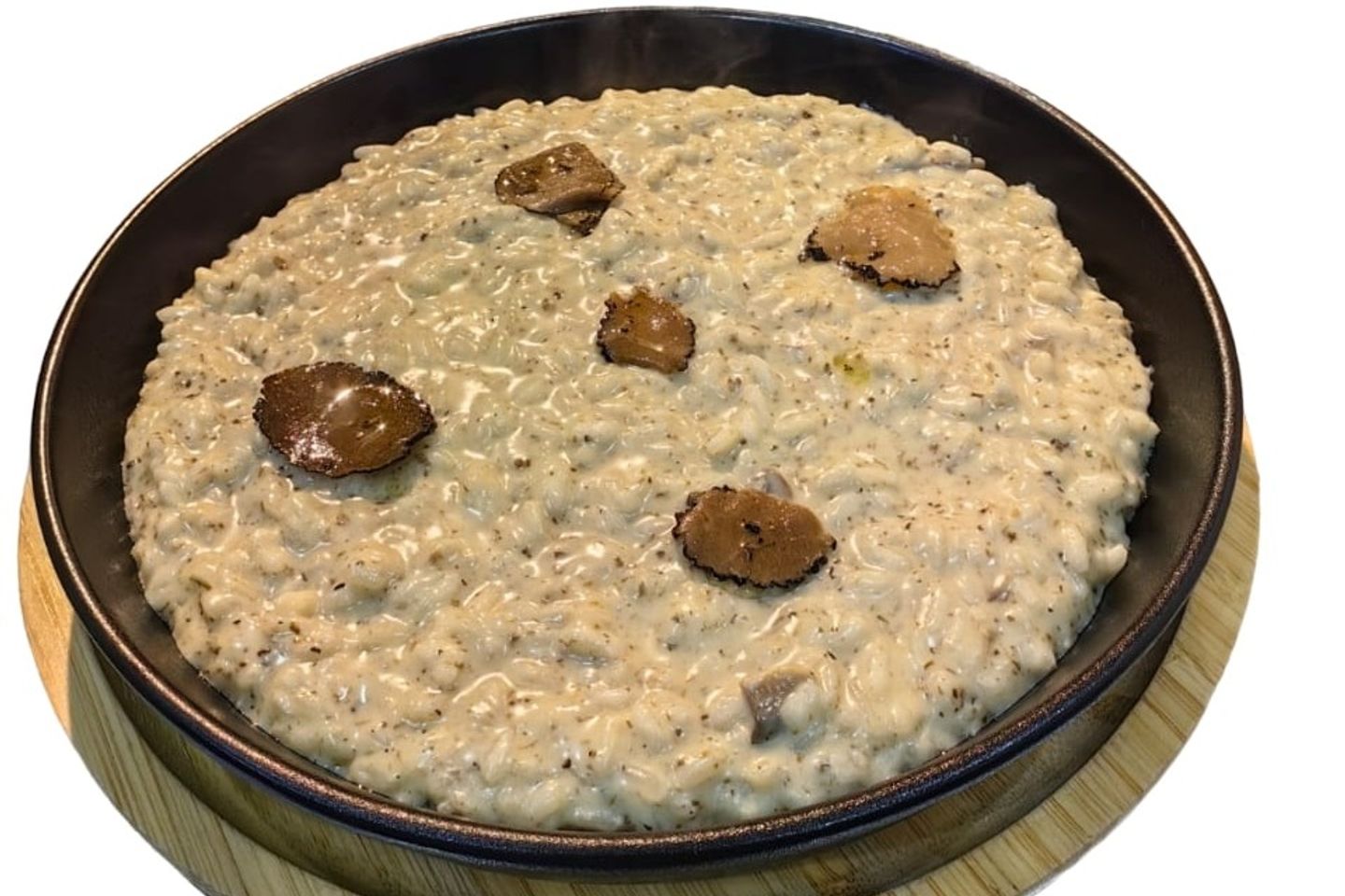 Olio Risotto With Truffle Mushroom And Parmigiano