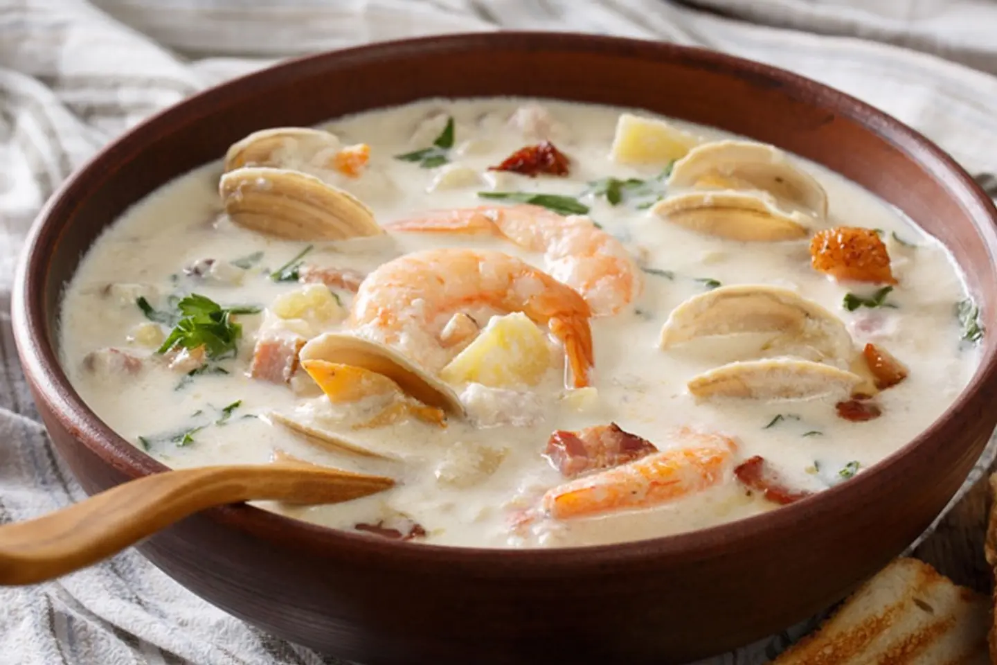 Creamy Seafood Soup
