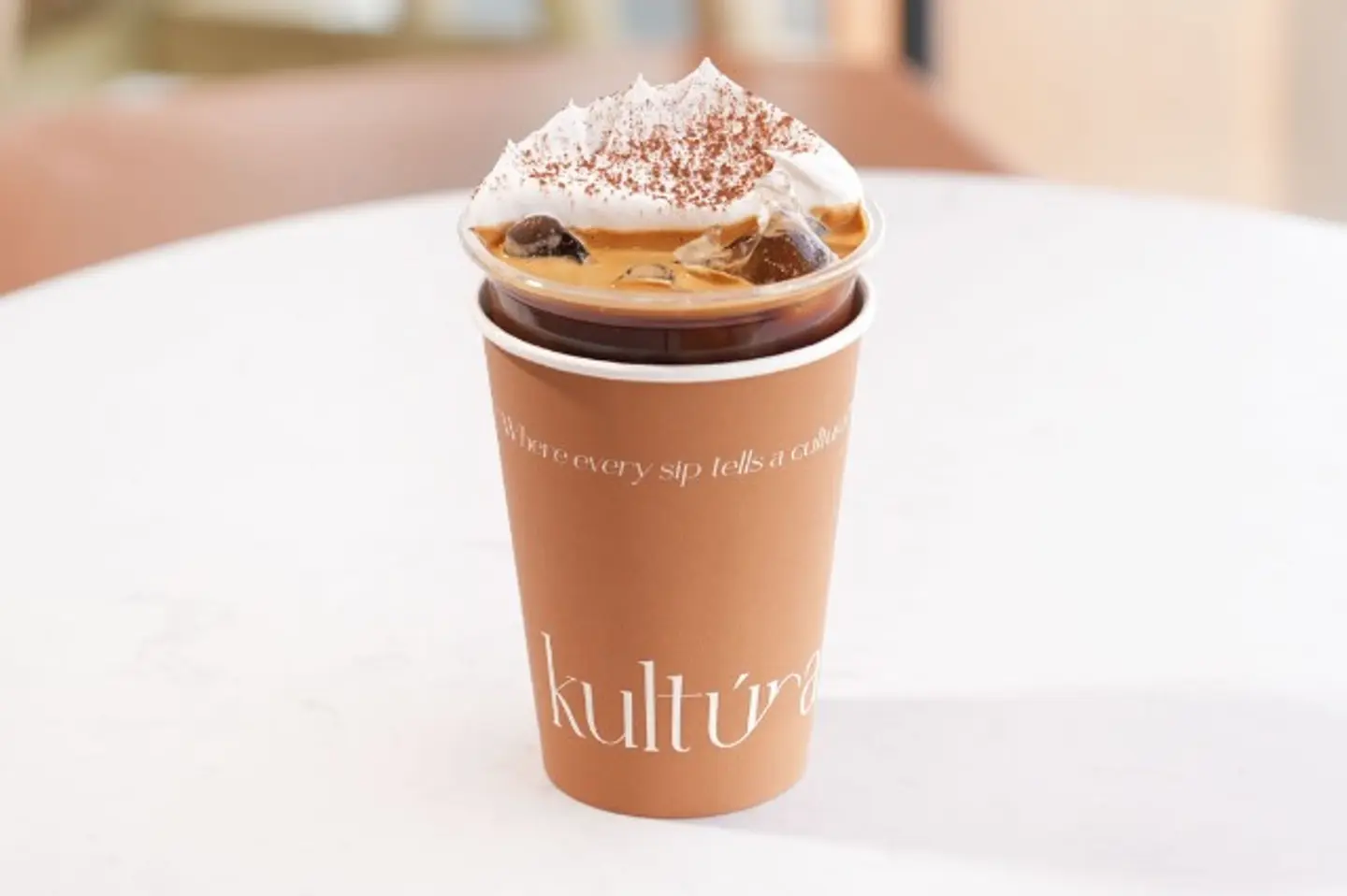 Iced Kultura Latte