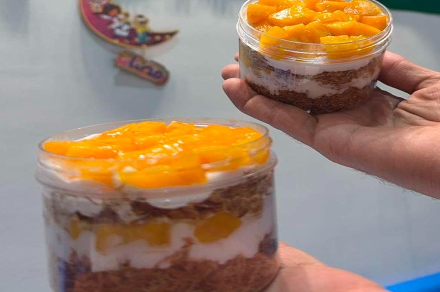كاب كنافه مانجو صغير