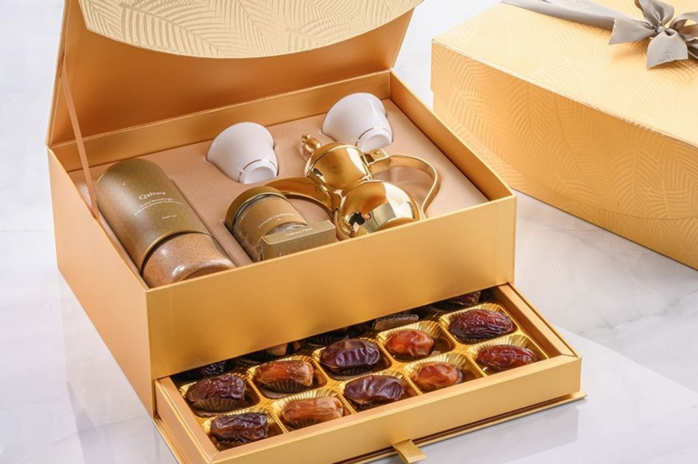 Golden Palm Mini Qahwa Set