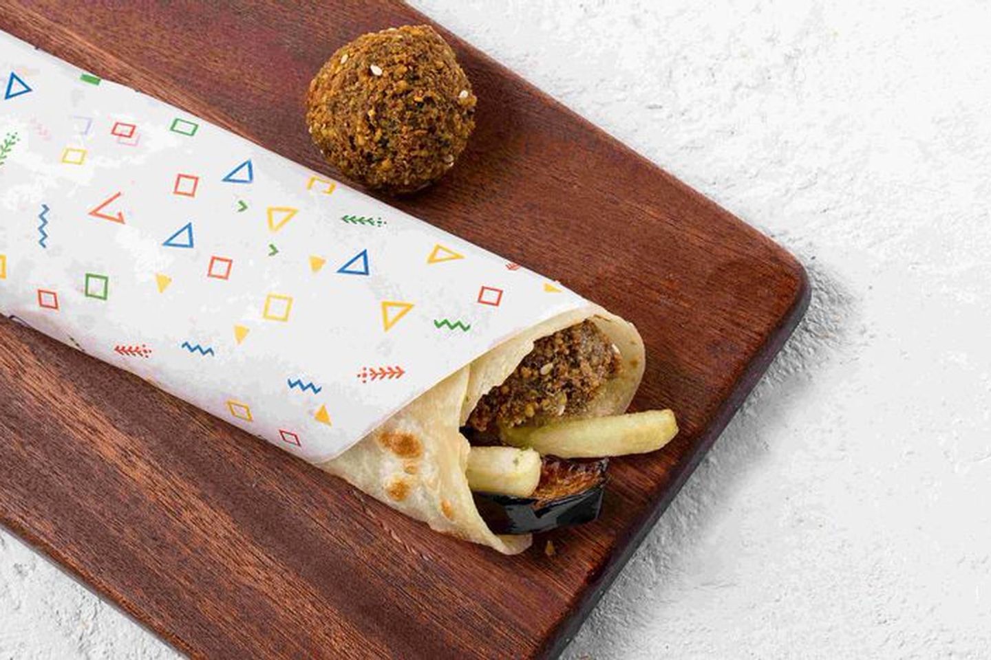 Falafel Chapati