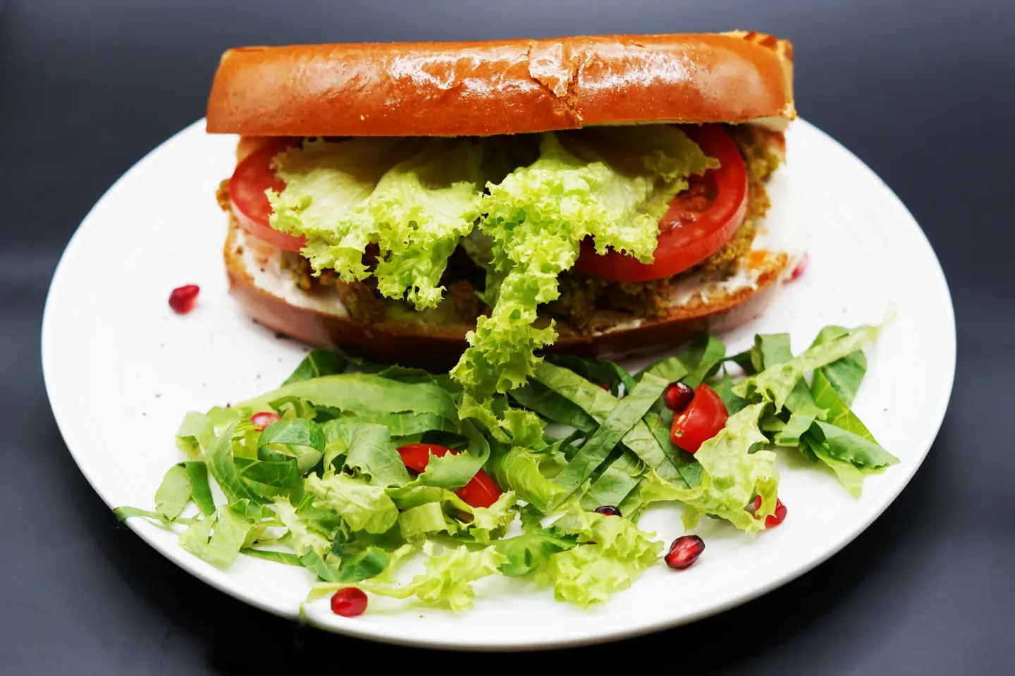 Falafel Brioche