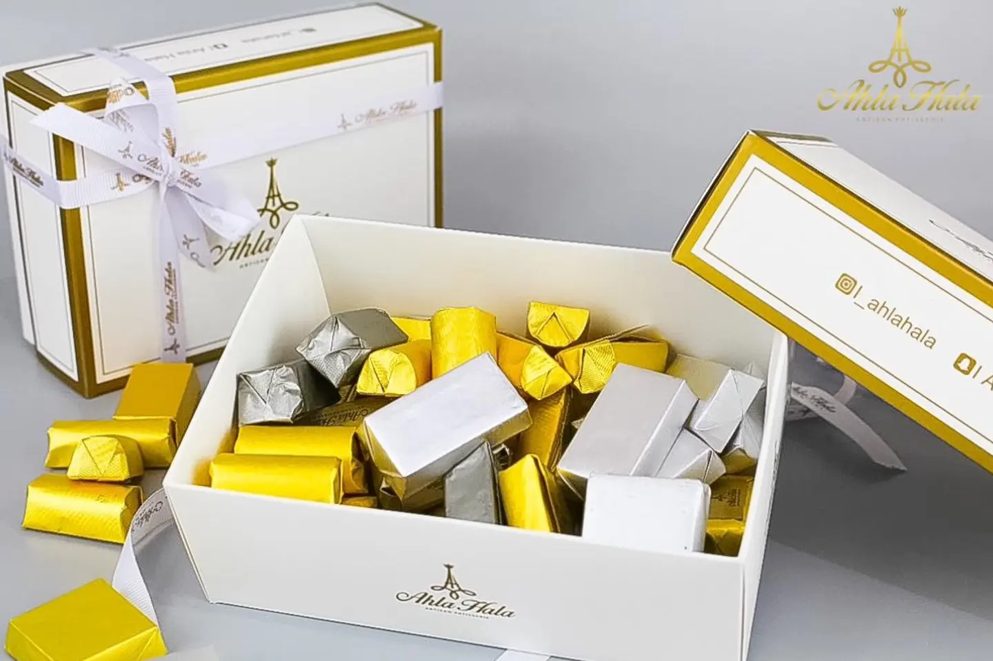 Medium Wrapped Belgian Chocolate Box