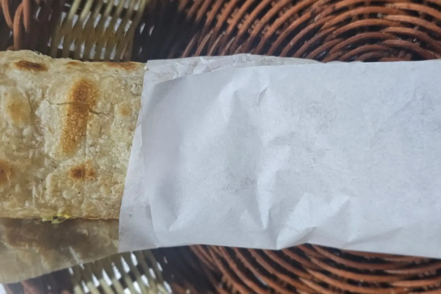 Cheese Chapati Sandwich