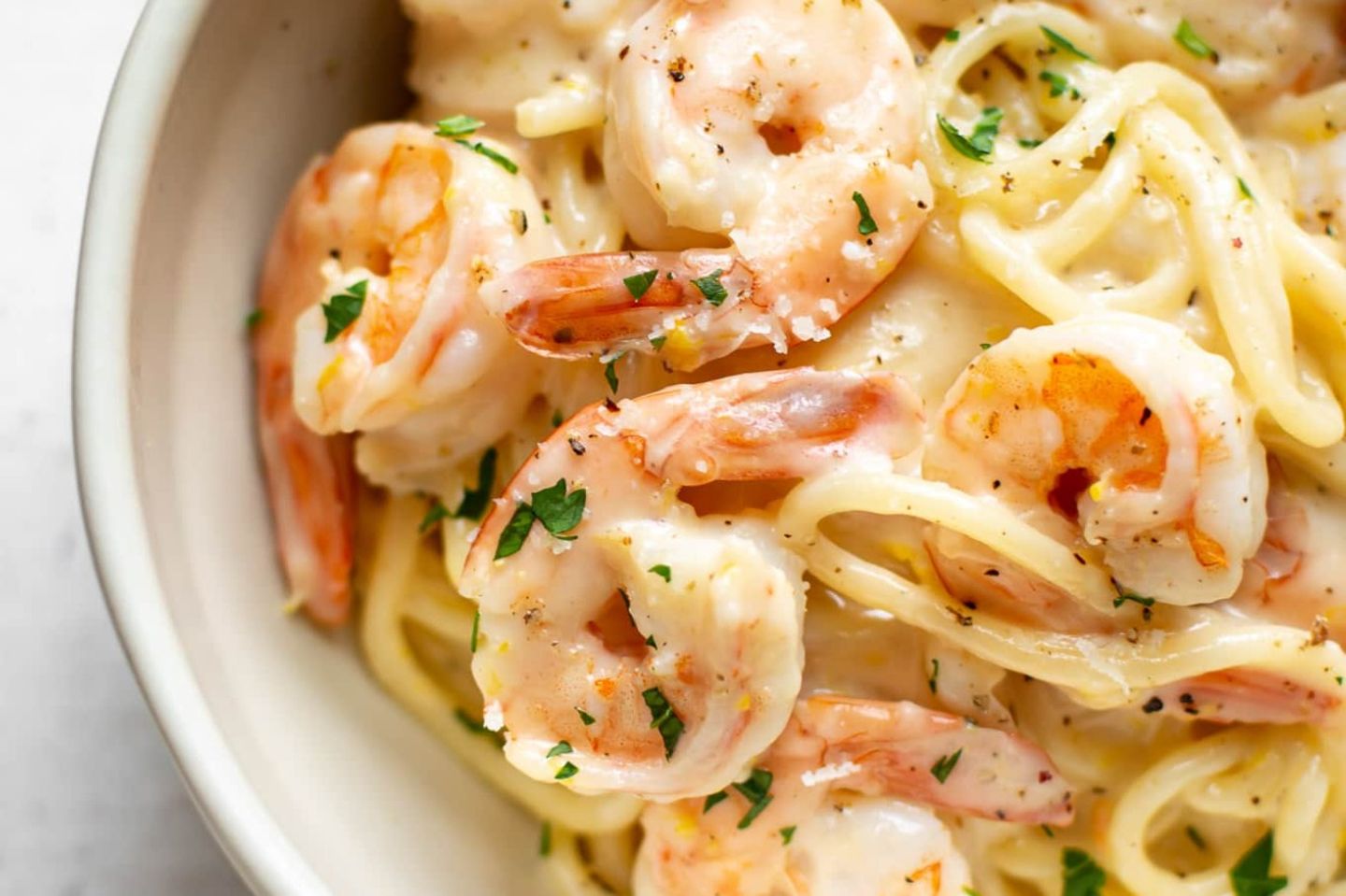 Pasta Sea Food White Sauce