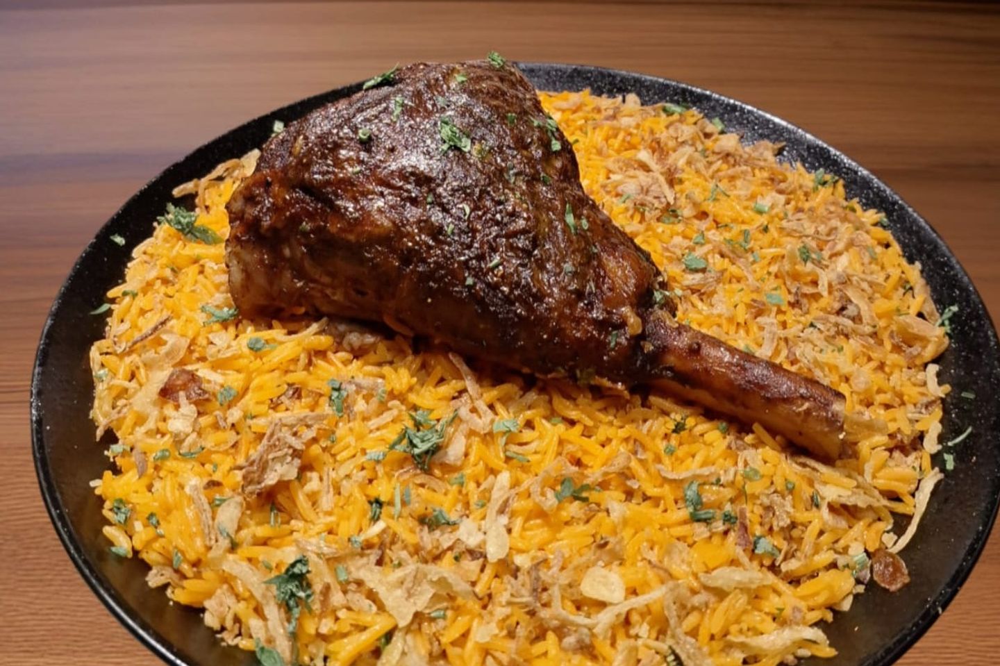 Smoked Lamb Shank