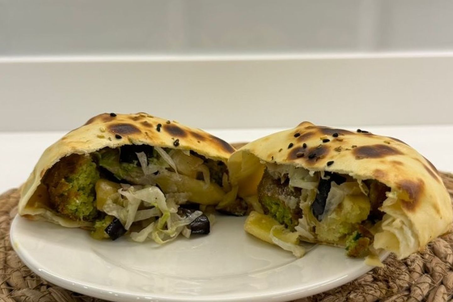 فطيرة فلافل
