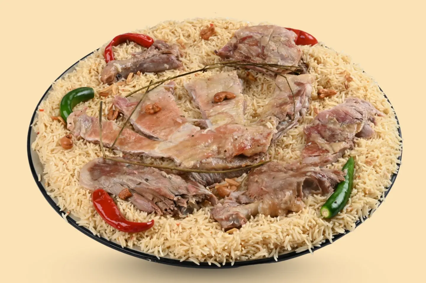 ربع تيس حنيذ