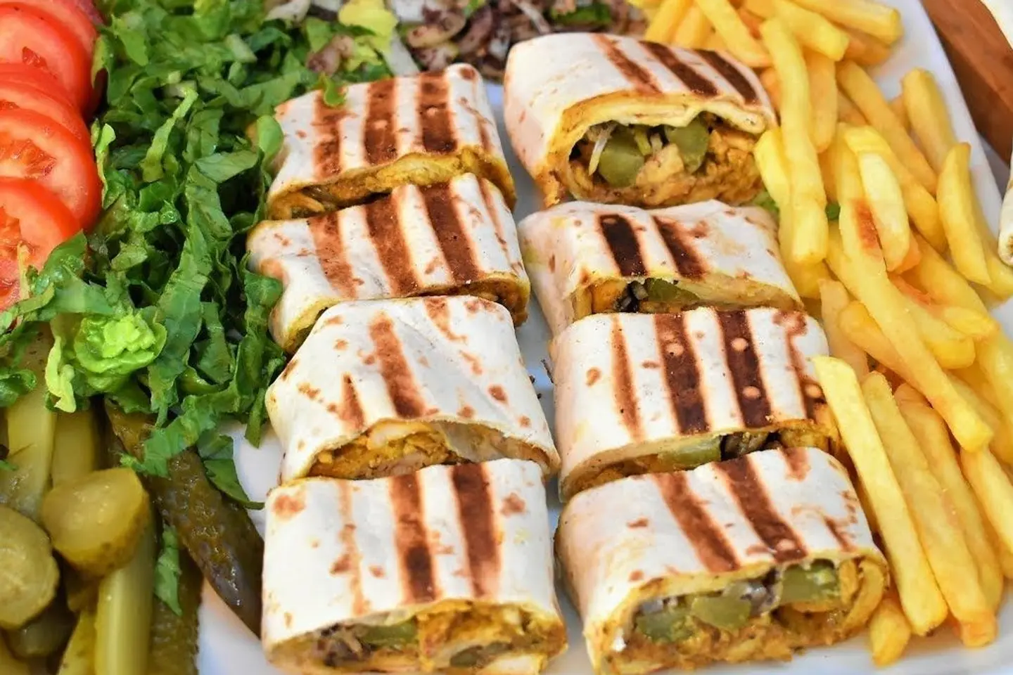 Arabic Meat Shawarma Plate