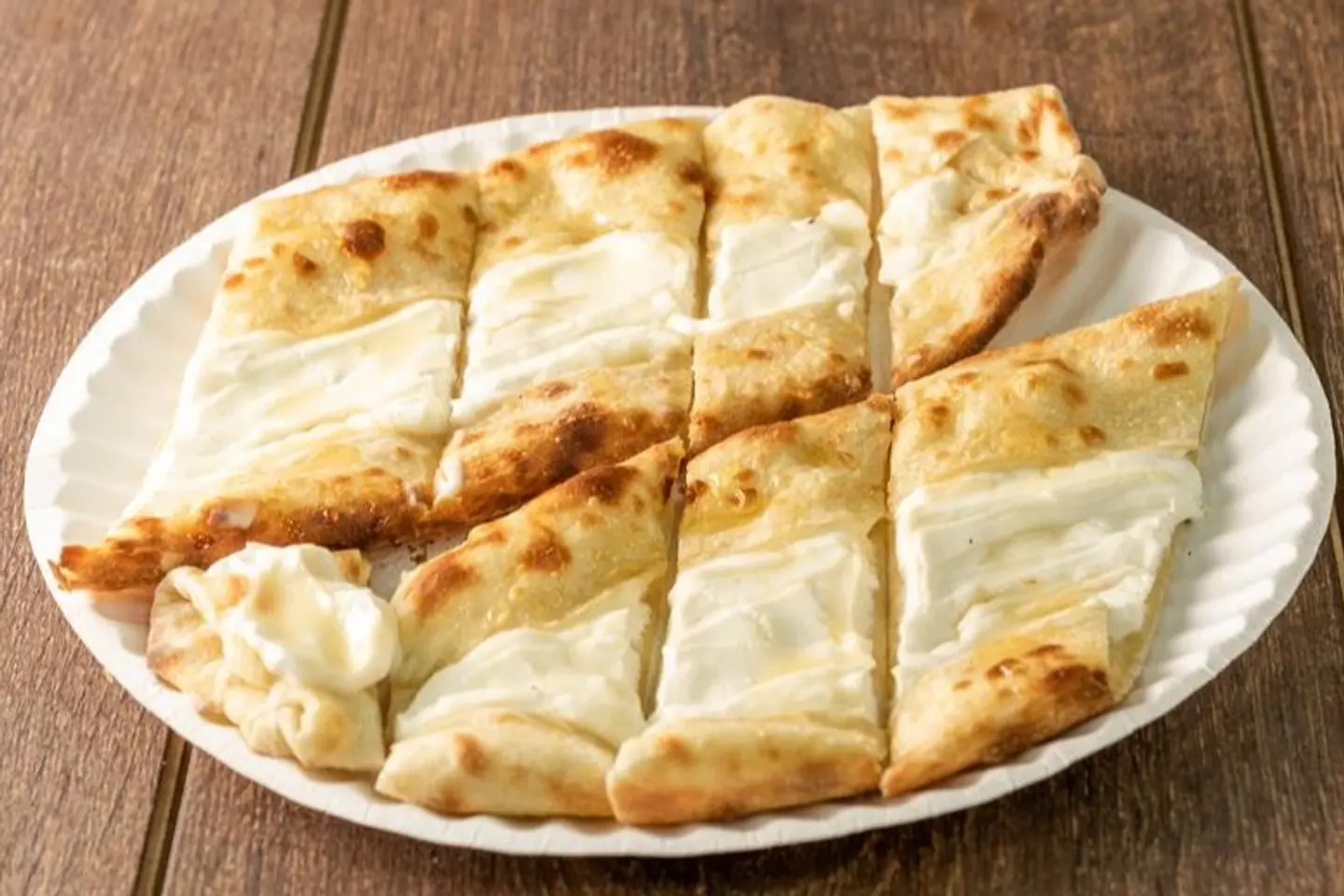 لبنه مع خضار وبيض