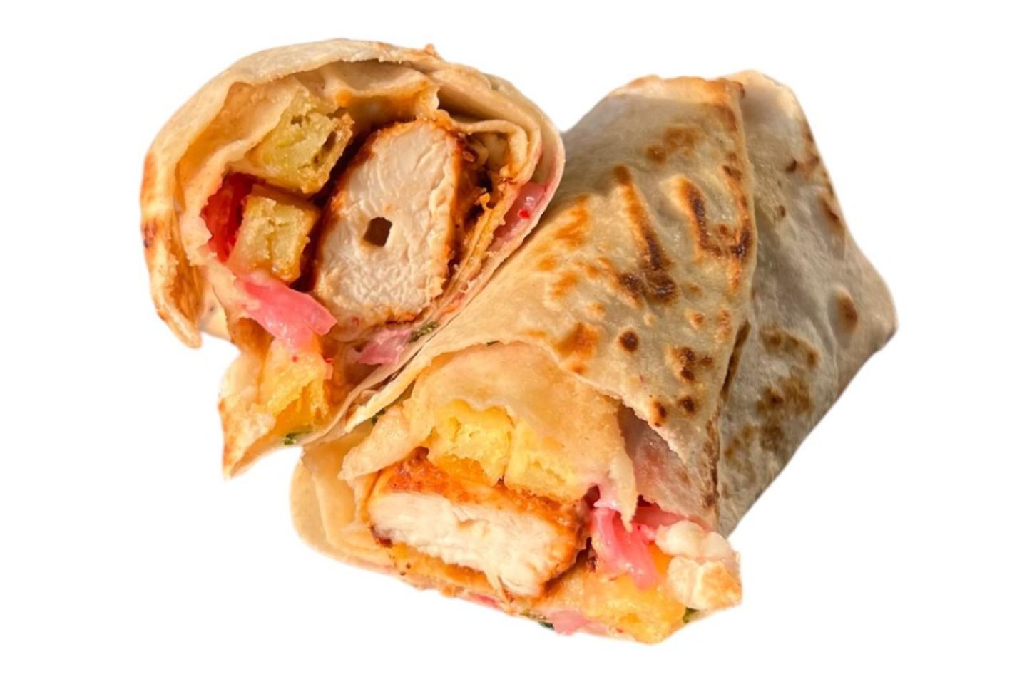 Classic Chicken Shish In Saj Bread