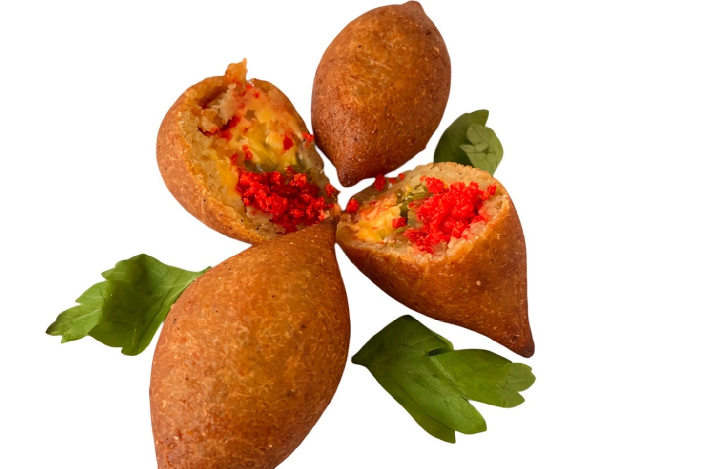 Cheetos Kibbeh With Cheese And Jalapeno