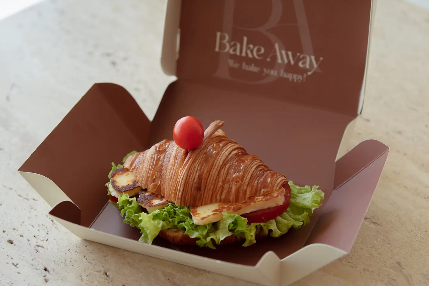 Halloumi Croissant