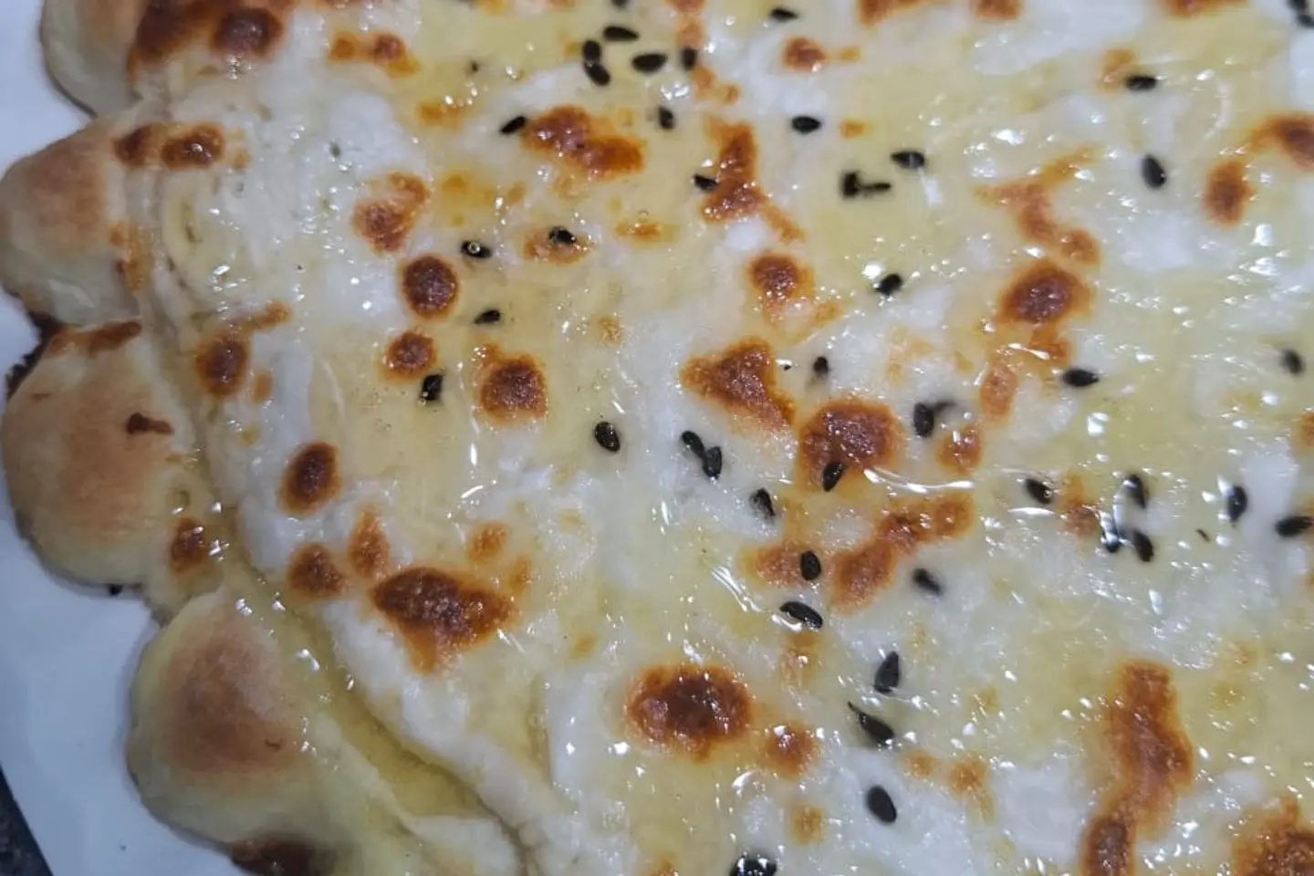 Labneh Pie With Honey