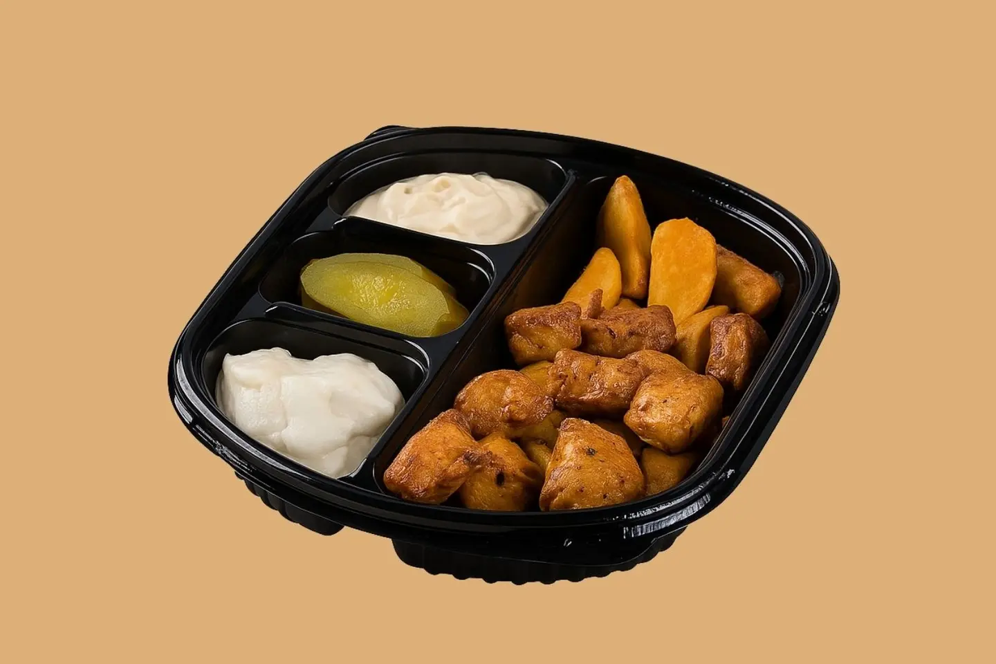 صحن شيش طاووق
