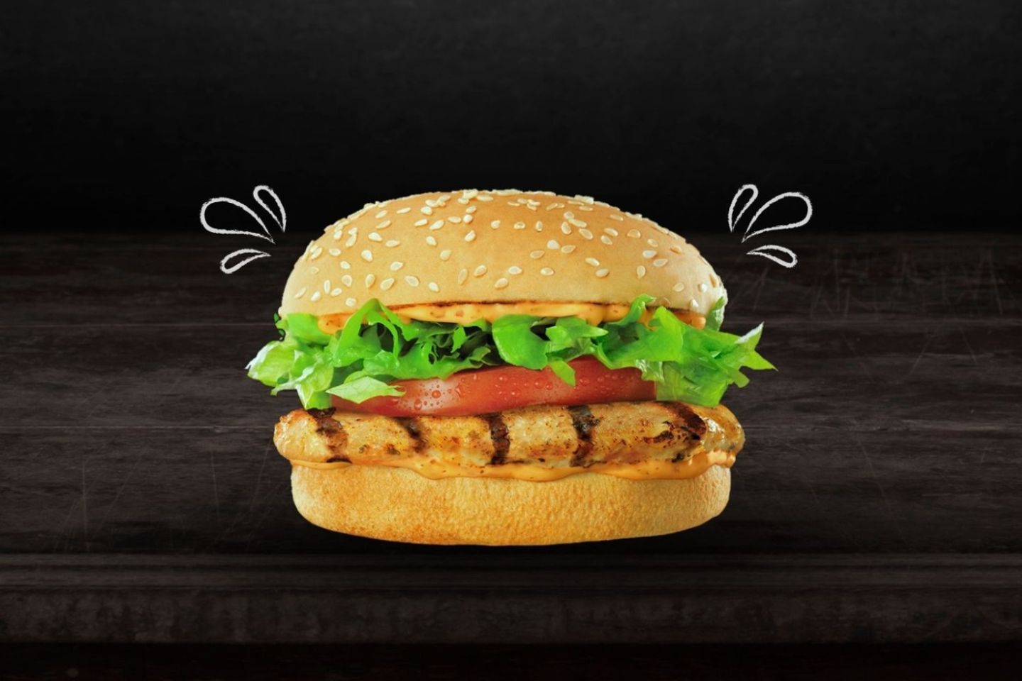 Grilled Chicken Breast Burger