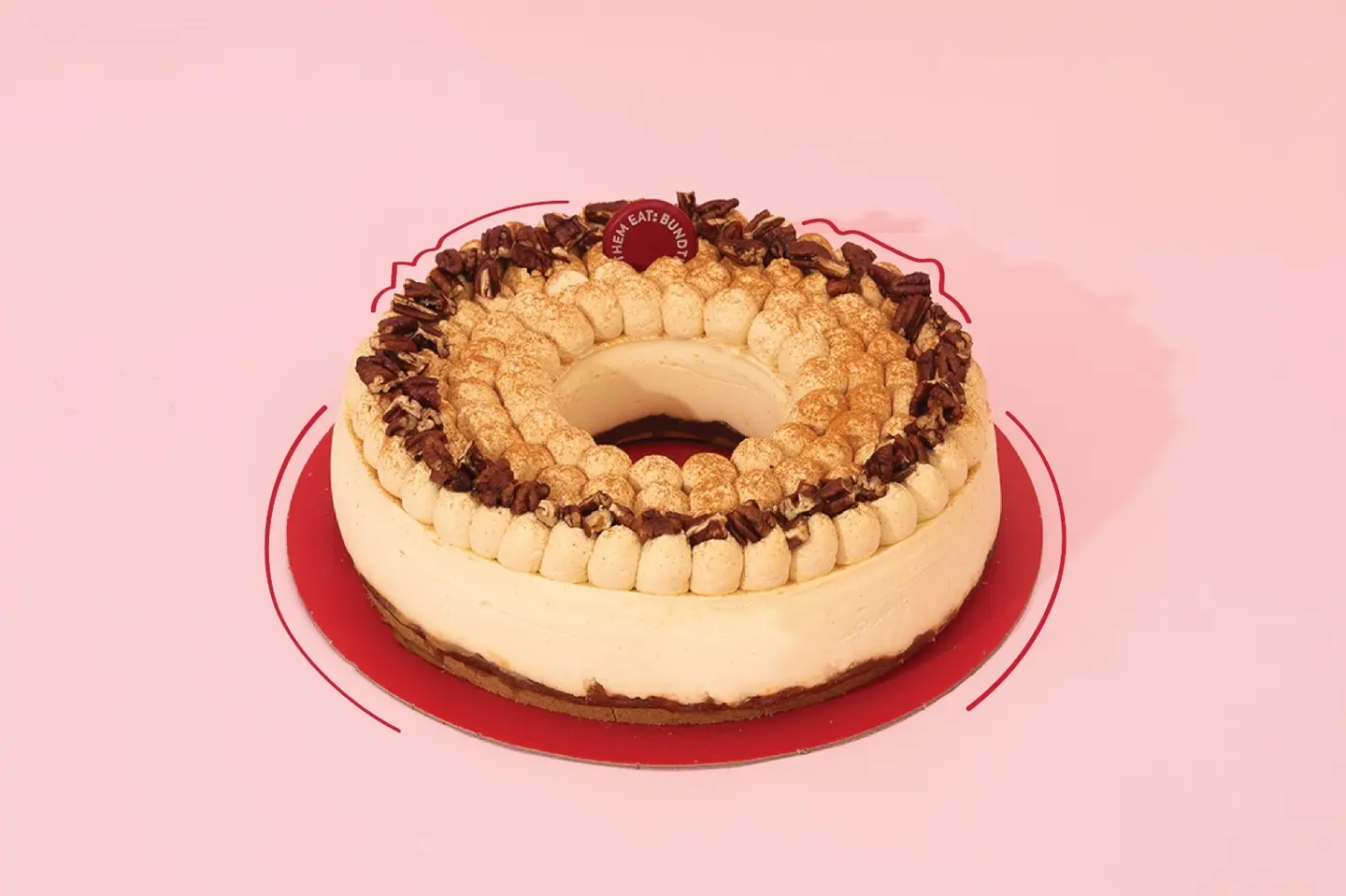 ‏Saudi Dates Salted Caramel Cheesecake